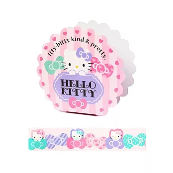 SANRIO HELLO KITTY花邊裝飾紙膠帶(緞帶)