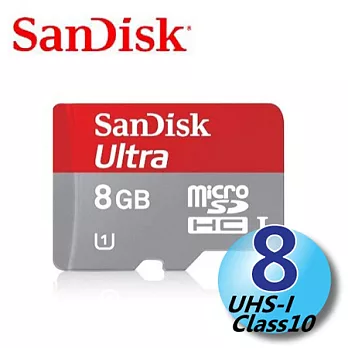 SanDisk 8GB Mobile Ultra microSDHC Class10 UHS-I 30MB/s -平輸