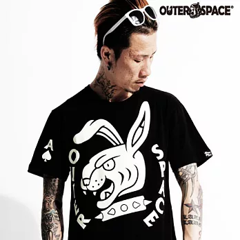 金錢豹 x OUTERSPACE 豹豹兔T M黑