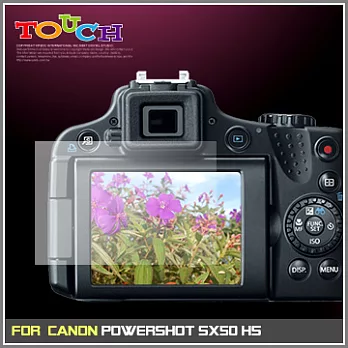 Canon PowerShot SX50 HS專用高透防刮無痕螢幕保護貼