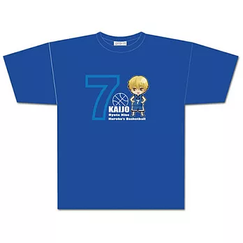 影子籃球員 黃瀨T恤-L(藍)