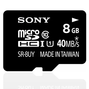 SONY microSDHC UHS-I Class10 記憶卡 8G