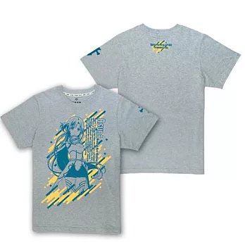 刀劍神域-潮流T-shirt(亞絲娜-灰)M灰色