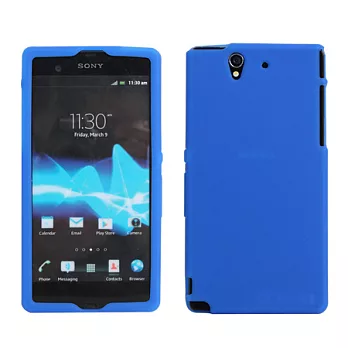 【BIEN】SONY Xperia Z 軟軟果凍保護殼 (深藍)