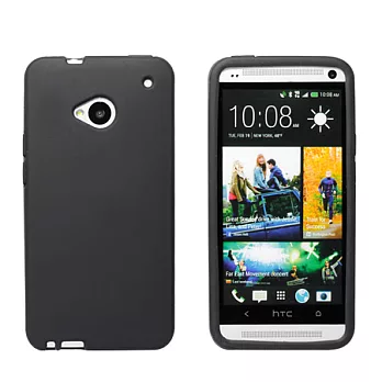 【BIEN】HTC New One 軟軟果凍軟質保護殼 (黑)