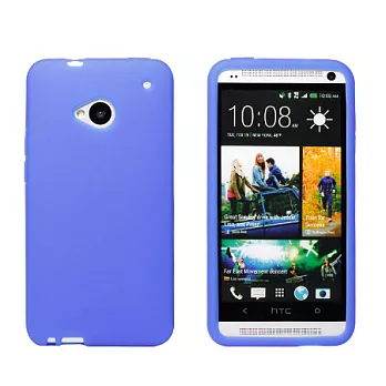 【BIEN】HTC New One 軟軟果凍軟質保護殼 (深藍)