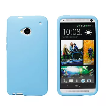 【BIEN】HTC New One 軟軟果凍軟質保護殼 (淡藍)