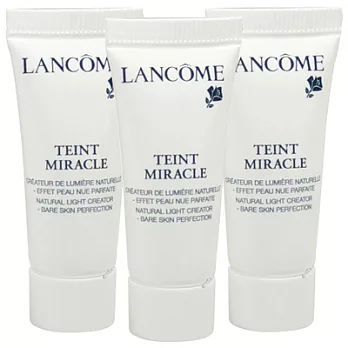 LANCOME蘭蔻 光感奇蹟保濕粉底液(5ml)*3#PO-03