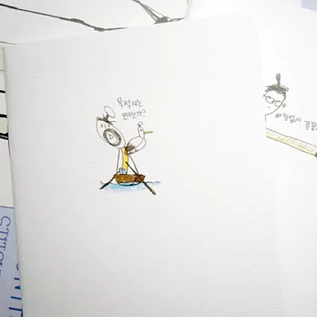 Todac B7條紋筆記本-航行