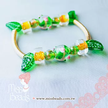 【Miss Beads】手作生活-DIY串珠手鍊-《天使之戀》*翠綠翠綠