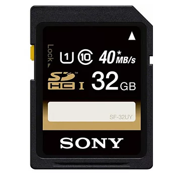 SONY 32G SDHC UHS-I 40MB/s高速記憶卡(公司貨)