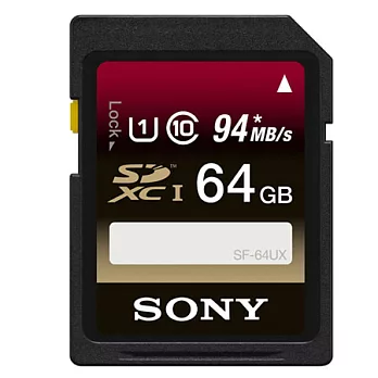 SONY SDXC UHS-I Class10 94MB/s 64G 記憶卡