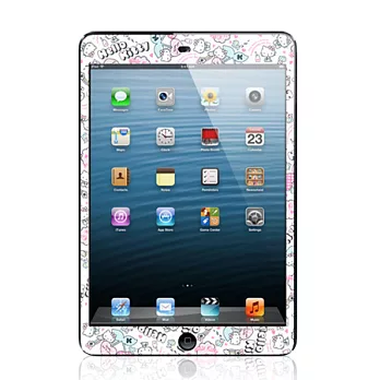 【Hello Kitty】iPad mini彩繪螢幕貼-繽紛Kitty