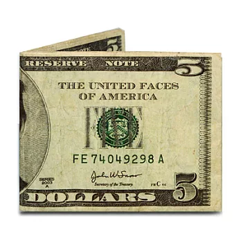 Mighty Wallet(R) 紙皮夾_Abraham Obama