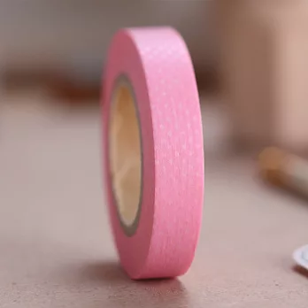 MARK’S 水玉和紙膠帶(粉紅色)