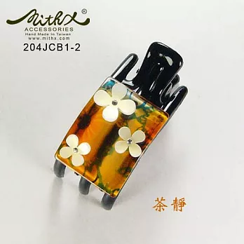 【MITHX】彩舞靜,和風怪手夾,鯊魚夾,抓夾,氣質亮麗優雅茶靜