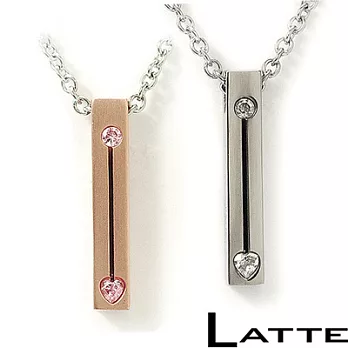 LATTE 愛情頻率 不鏽鋼對鍊