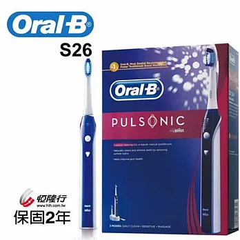 德國百靈Oral-B-音波極淨電動牙刷S26