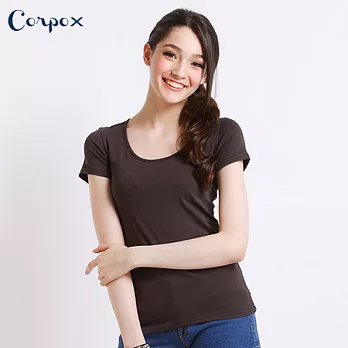 【Corpo X】女款持續涼感T恤S黑
