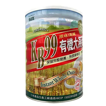 【棉花田】KB99有機大燕麥片600g