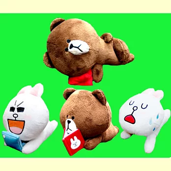 《LINE》兔兔緊張絨毛娃娃---FuRyu出品（日版原裝）