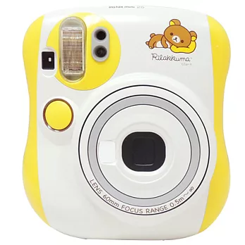 (平行輸入)FUJIFILM instax mini 25 拍立得相機(拉拉熊)-送空白底片+拍立得專用邊框貼紙