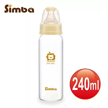 小獅王辛巴 超輕鑽玻璃大奶瓶(240ml)