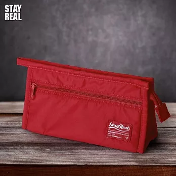 STAYREAL 空氣小物包 - 黑色 / 紅色紅色