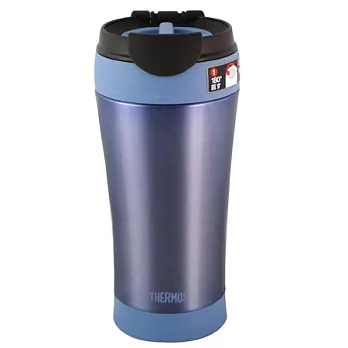 THERMOS 膳魔師0.4L不銹鋼真空保溫杯 JND-400-藍色(MSB)