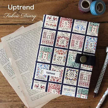 Uptrend Fabric Diary 布手帳-Philatelist