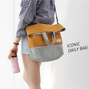 經典時光三用包-芥末黃