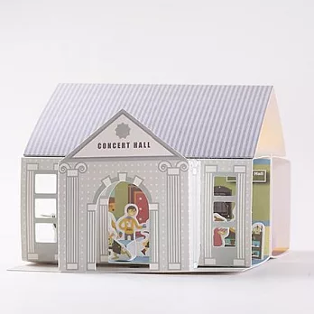 立體書showtory 3D paper house/conc