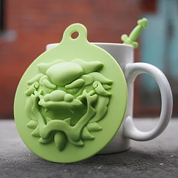 劍獅杯蓋組綠