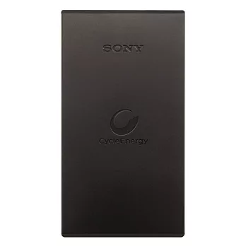 SONY 5000mAh 炫彩鋁製行動電源黑色