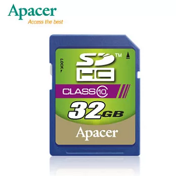 Apacer 宇瞻 32G SDHC Class10 記憶卡 加贈專屬收納盒