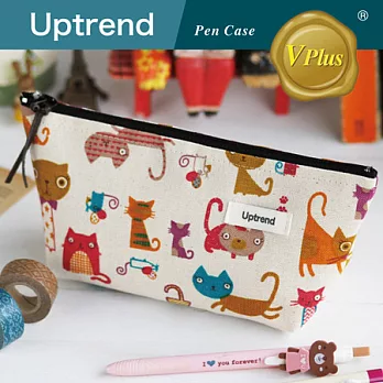 Uptrend/V-plus˙CATS寬底筆袋