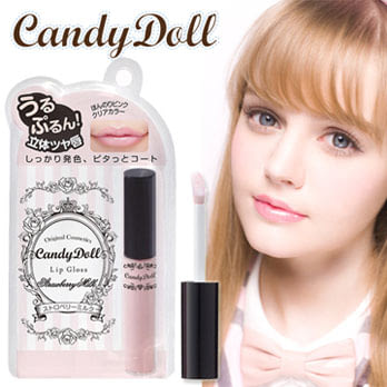 日本【Candy Doll】混血娃娃美唇蜜-草莓牛奶/5.5g