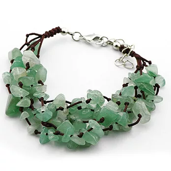 【seoul show】雅典娜 精靈綠礦石手環(玉石綠)