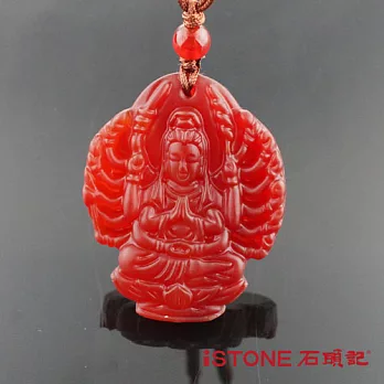 石頭記 千手觀音紅玉髓項鍊紅玉髓