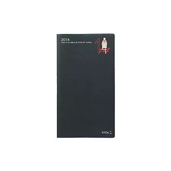 POCKET DIARY 2014 手帳長形版歐吉桑