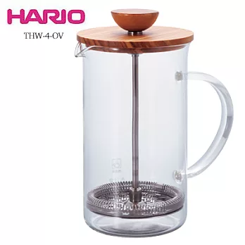 HARIO 自然風濾壓茶壺 600ml THW-4-OV