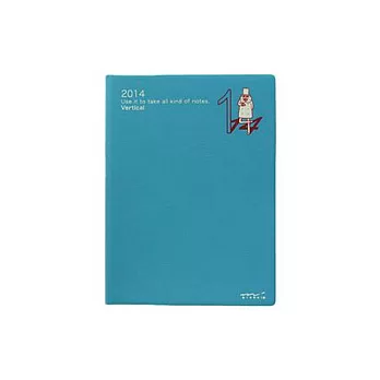 MIDORI POCKET DIARY 2014 手帳月單週(直式) 歐吉桑