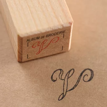 倉敷意匠-木製字母印章(V)