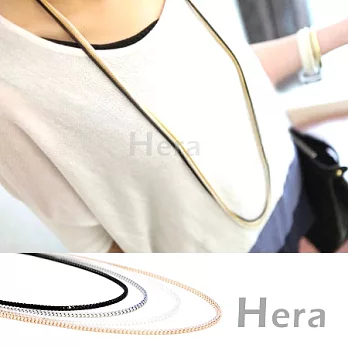 【Hera】赫拉 韓國飾品龐克蛇紋鎖鍊四件組多層次長項鍊