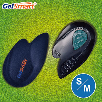 美國GelSmart《吉斯邁》凝膠鞋墊-3D足弓腳跟墊S/M