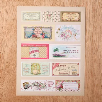 Aimez le style 復古歐洲貼紙_法式香皂標籤