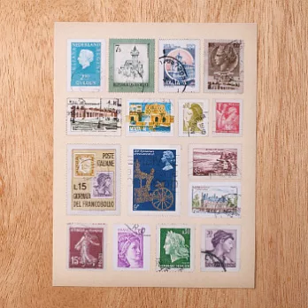 Aimez le style 復古歐洲貼紙_復古郵票(歐洲)