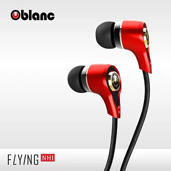 【Oblanc】 NH1率性法拉利紅，享受引擎聲從耳邊呼嘯而過的快感，全功能玩美入耳式耳機