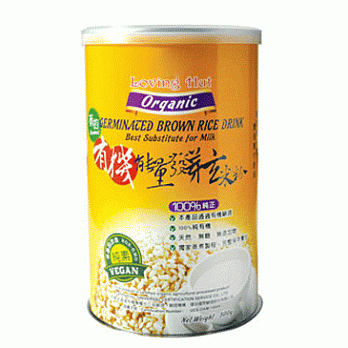 【愛家食華】有機發芽玄米粉 500g/罐