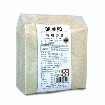 【Dr.OkO】有機砂糖 500g/包